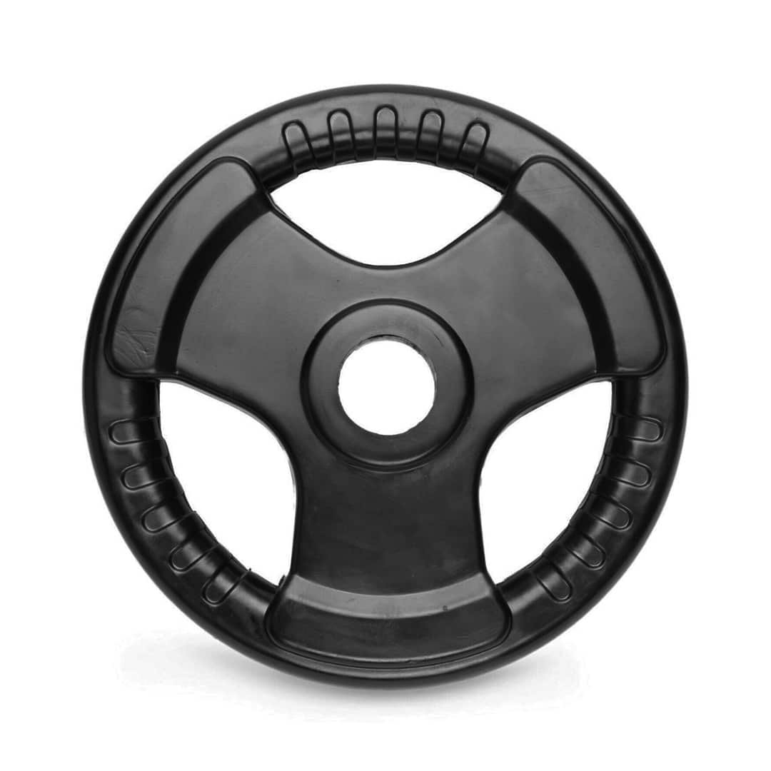 Tri Grip Rubber Weight Plate Product Picture Tri Grip Rubber Weight Plate Product Picture