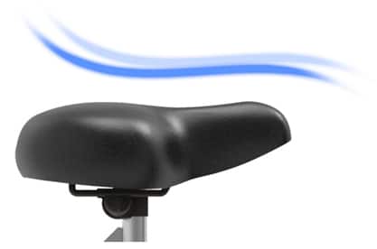 Impulse Air Bike HI-ULTRA HB005 11 picture showing foam padding on hb005 ultra bike air bike seat