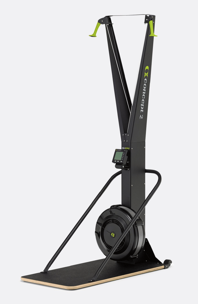 Concept 2 SkiErg® Floor Stand 1 Ski Erg on page image of it on background