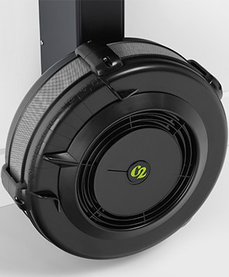 Concept 2 SkiErg® with PM5 5 skierg flywheel