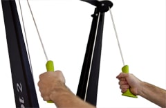 Concept 2 SkiErg® with PM5 6 strapless handles