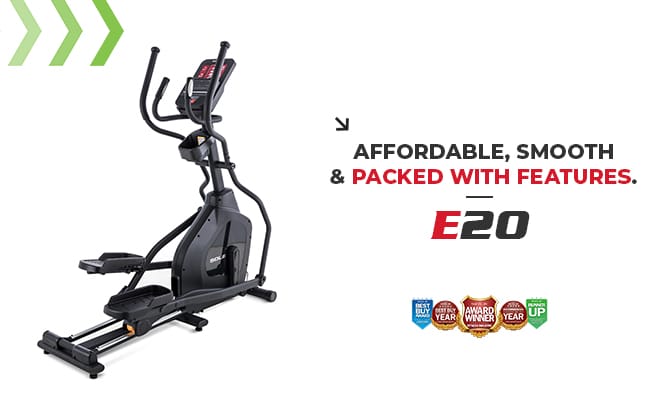 Sole Fitness E20 Home Use Elliptical 1 Sole Fitness Products Banner In Descriptions - Sole Fitness E20