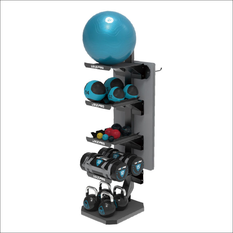 LivePro Storage Rack Multi-Use - Free Standing