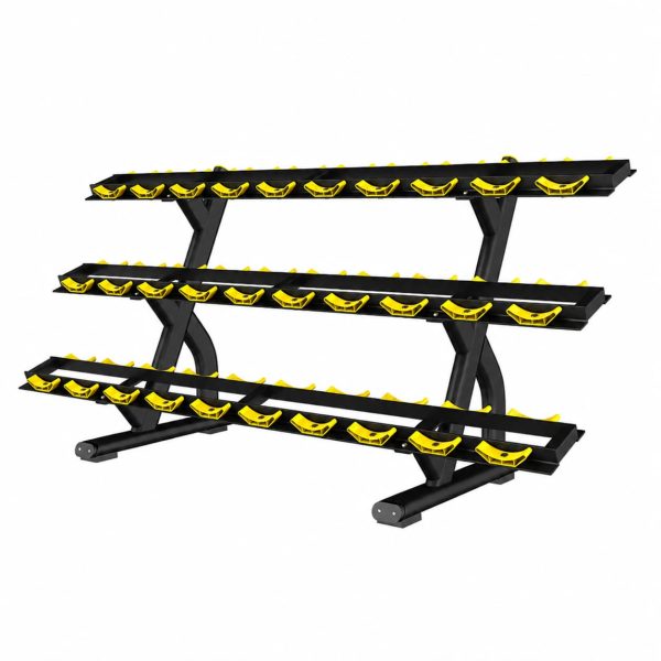 MND-FF72 3 Level Dumbbell Rack